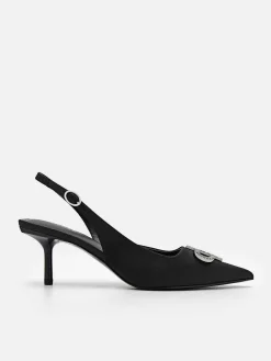 Pedro Icon Satin Pumps