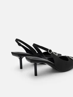 Pedro Icon Satin Pumps