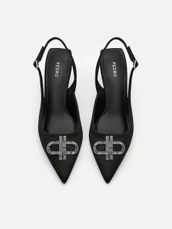 Pedro Icon Satin Pumps