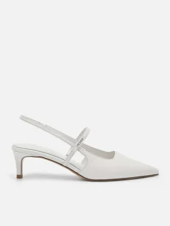 Pedro Studio Amerie Leather Heel Pumps