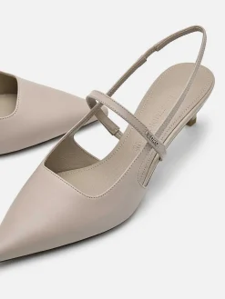 Pedro Studio Amerie Leather Heel Pumps