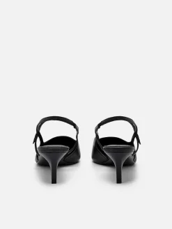Pedro Studio Amerie Leather Heel Pumps
