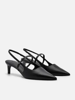 Pedro Studio Amerie Leather Heel Pumps