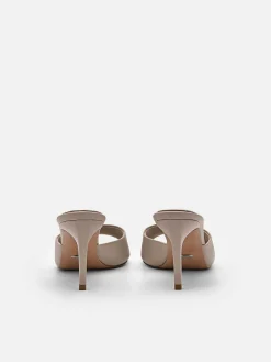 Pedro Studio Ashley Leather Heel Sandals