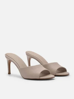 Pedro Studio Ashley Leather Heel Sandals