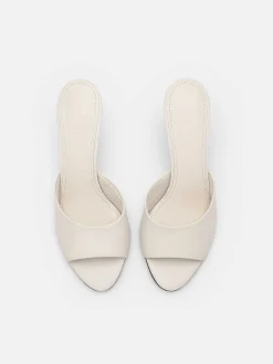 Pedro Studio Ashley Leather Heel Sandals