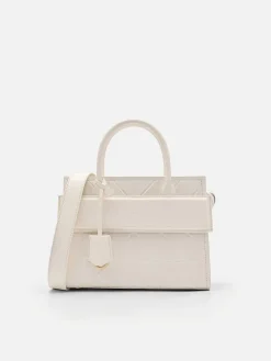 Pedro Studio Bella Leather Handbag In Pixel