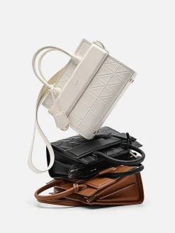 Pedro Studio Bella Leather Handbag In Pixel