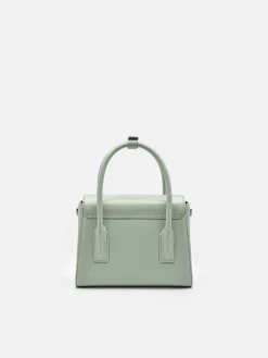 Pedro Studio Farida Leather Compact Handbag