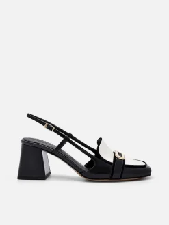Pedro Studio Leather Heel Pumps