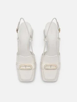 Pedro Studio Leather Heel Pumps