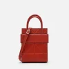 Pedro Studio Leather Phone Pouch In Pixel