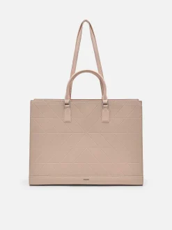 Pedro Studio Leather Pixel Tote Bag