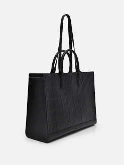 Pedro Studio Leather Pixel Tote Bag