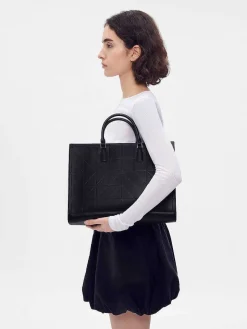 Pedro Studio Leather Pixel Tote Bag