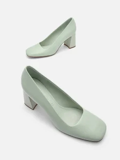 Pedro Studio Marie Leather Heel Pumps