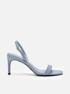 Pedro Studio Mel Leather Heel Sandals