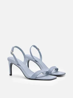 Pedro Studio Mel Leather Heel Sandals