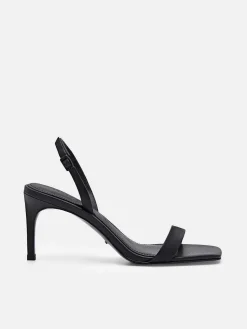 Pedro Studio Mel Leather Heel Sandals