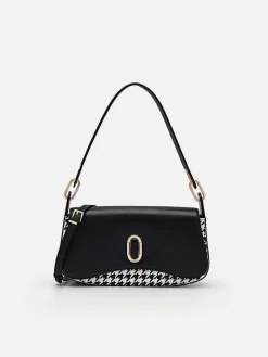 Pedro Studio Rift Leather Shoulder Bag