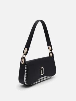Pedro Studio Rift Leather Shoulder Bag
