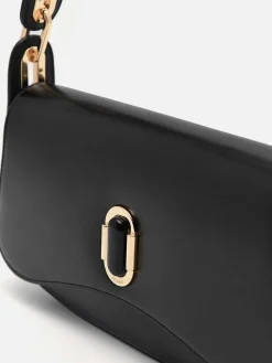 Pedro Studio Rift Leather Shoulder Bag