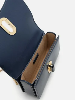 Pedro Studio Rift Leather Shoulder Bag