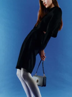 Pedro Studio Rift Leather Shoulder Bag