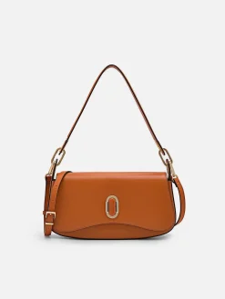 Pedro Studio Rift Leather Shoulder Bag