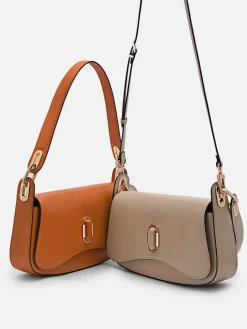 Pedro Studio Rift Leather Shoulder Bag