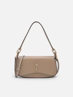 Pedro Studio Rift Leather Shoulder Bag