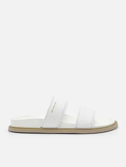 Repedro Recycled Leather Slide Sandals