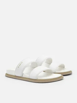Repedro Recycled Leather Slide Sandals