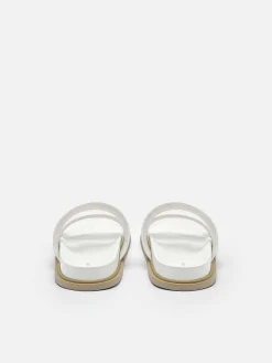 Repedro Recycled Leather Slide Sandals