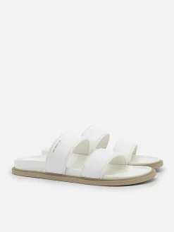 Repedro Recycled Leather Slide Sandals