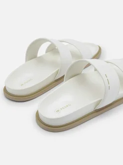 Repedro Recycled Leather Slide Sandals