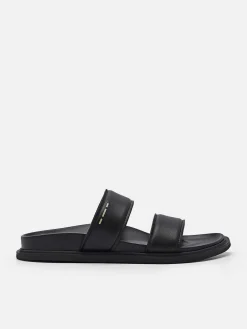 Repedro Recycled Leather Slide Sandals