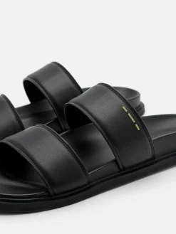 Repedro Recycled Leather Slide Sandals
