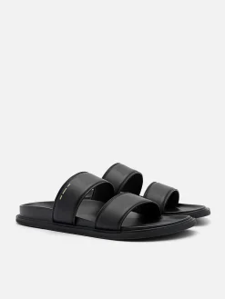 Repedro Recycled Leather Slide Sandals
