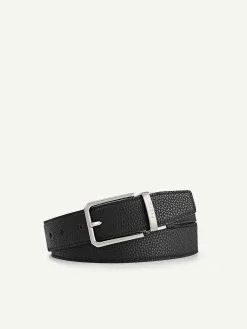 Reversible Leather Pin Belt