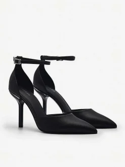 Serena Leather Heel Pumps