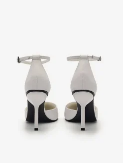 Serena Leather Heel Pumps