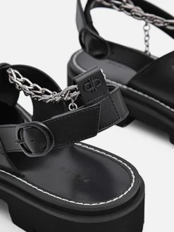 Slingback Cross Strap Sandals