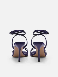 Sofia Leather Heel Sandals