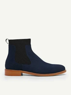 Suede Leather Chelsea Boots