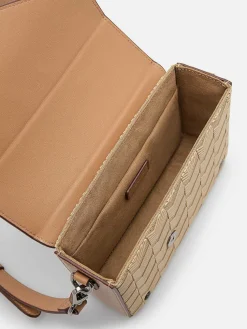 Taper Canvas Boxy Sling Bag