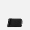Taper Leather Boxy Sling Bag