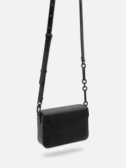 Taper Leather Boxy Sling Bag