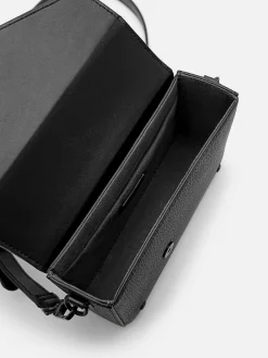 Taper Leather Boxy Sling Bag