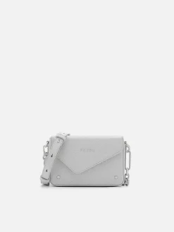 Taper Leather Boxy Sling Bag